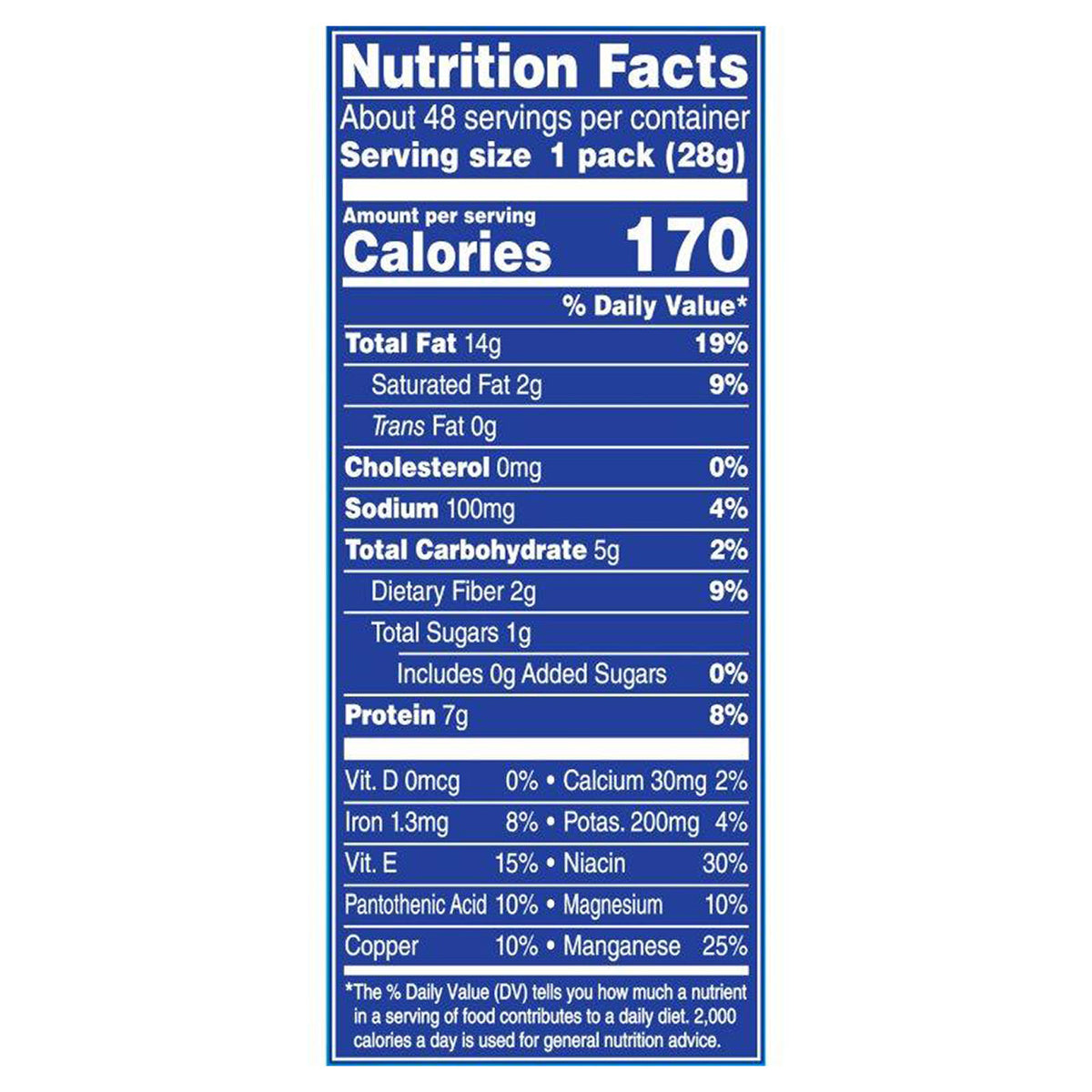 Planters, Salted Peanuts, 1 oz, 48-count