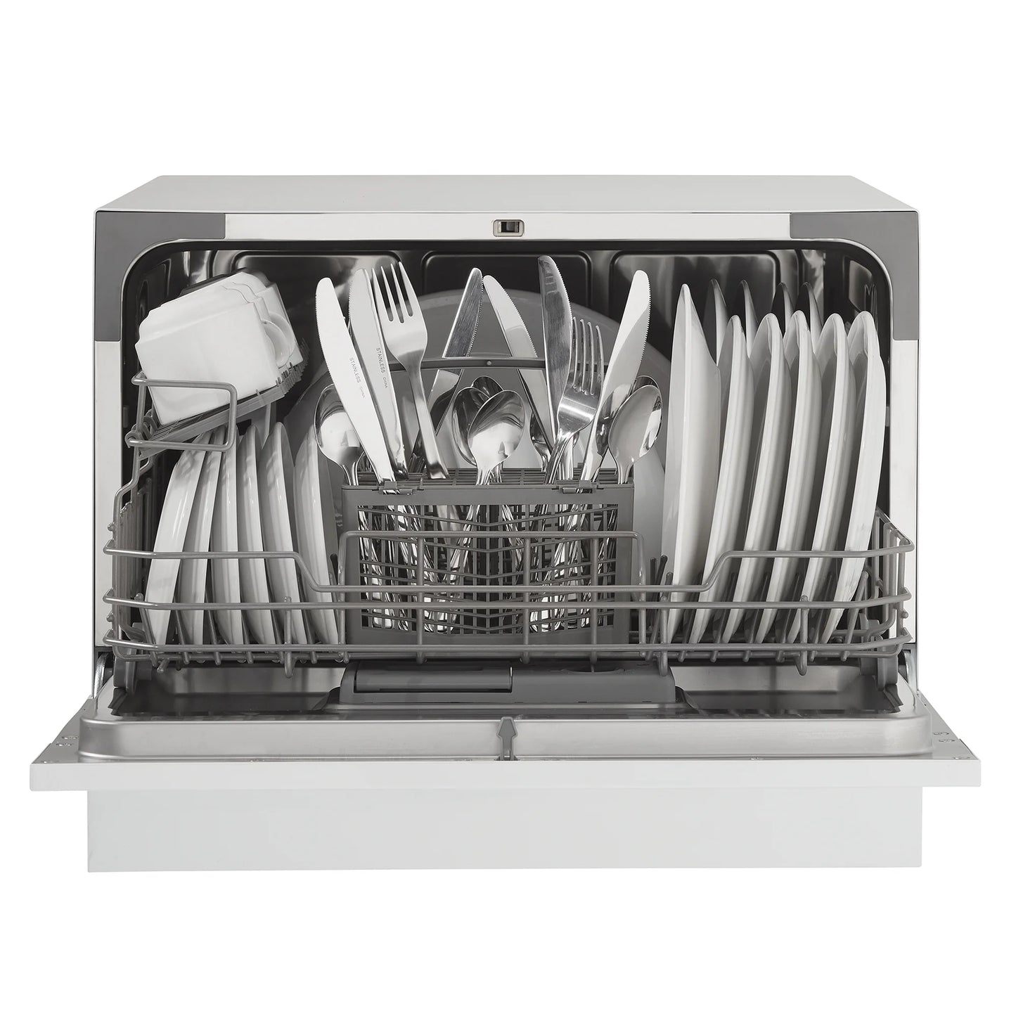 Danby 6 Place Setting Countertop Dishwasher in White (DDW621WDB)