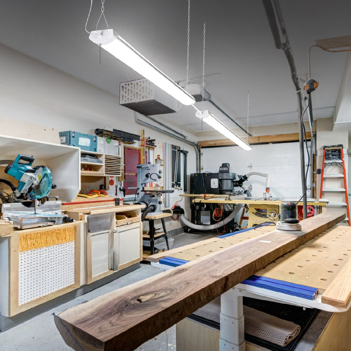 Feit 10,000 Lumen Multi-Directional Shop Light with Motion Detection