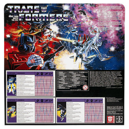 Transformers Toys Retro 40th Anniversary Soundwave, Laserbeak, & Ravage Action Figures