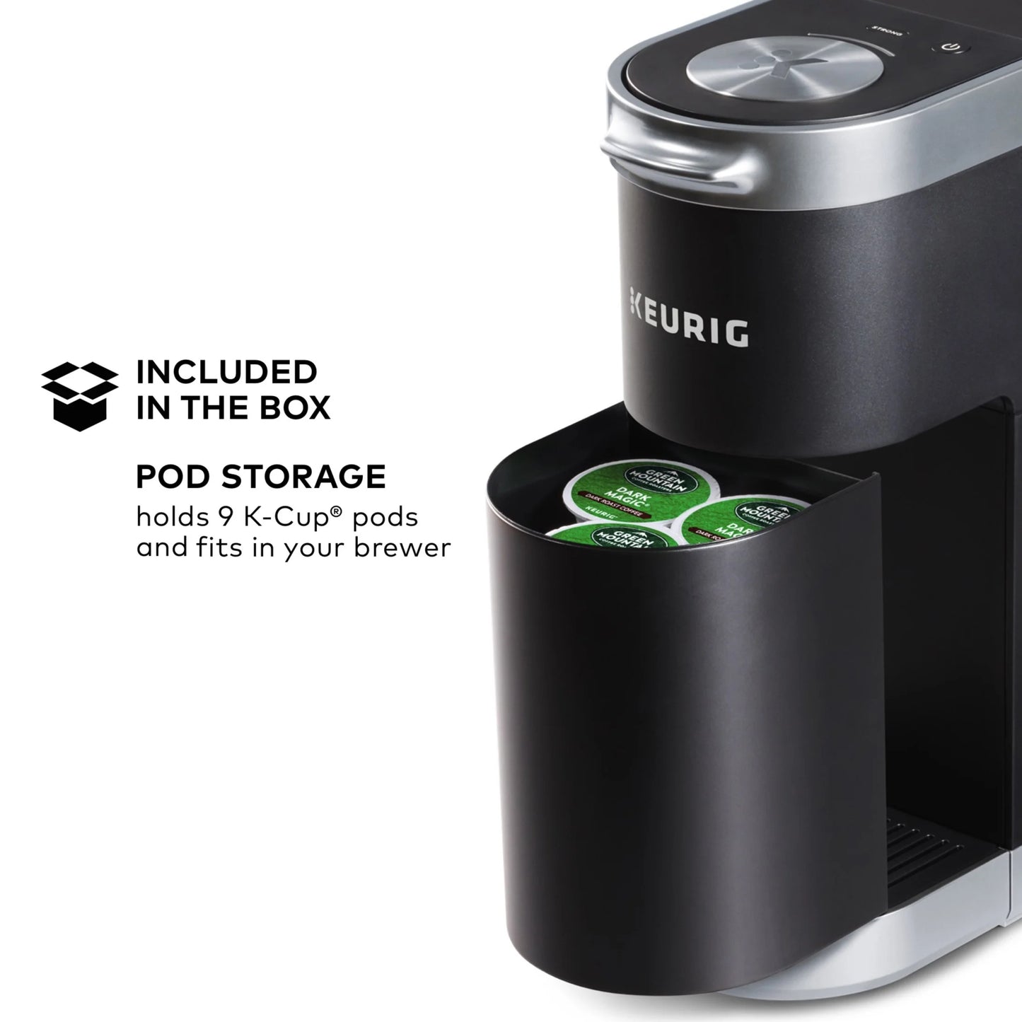 Keurig K-Mini Plus Single Serve K-Cup Pod Coffee Maker, Dusty Rose