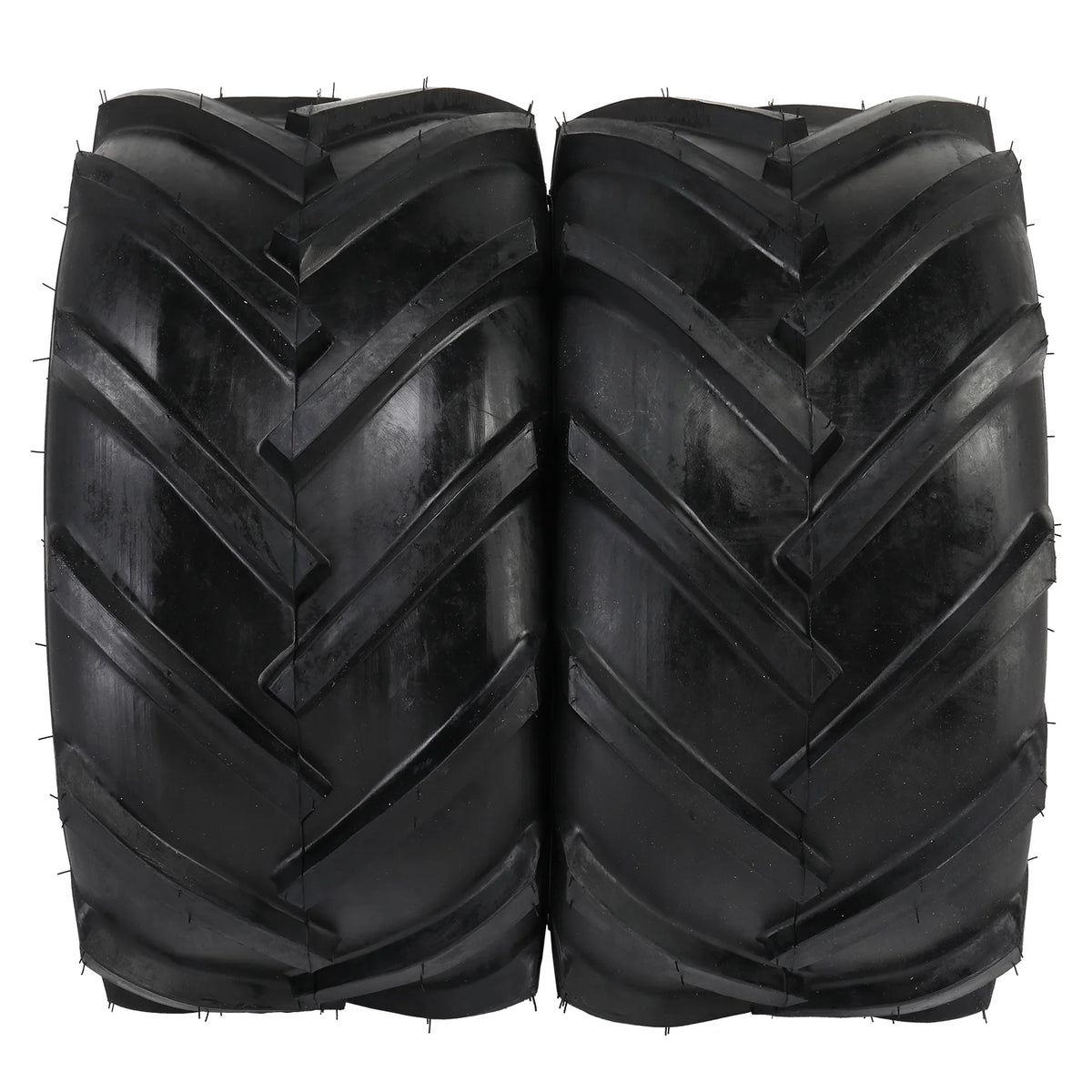 Ktaxon 2 Pack 24x12.00-12 Lawn Mower Turf Tires, Garden Mower Tractor Cart Tires, 6PR Golf Cart Tires, Tubeless