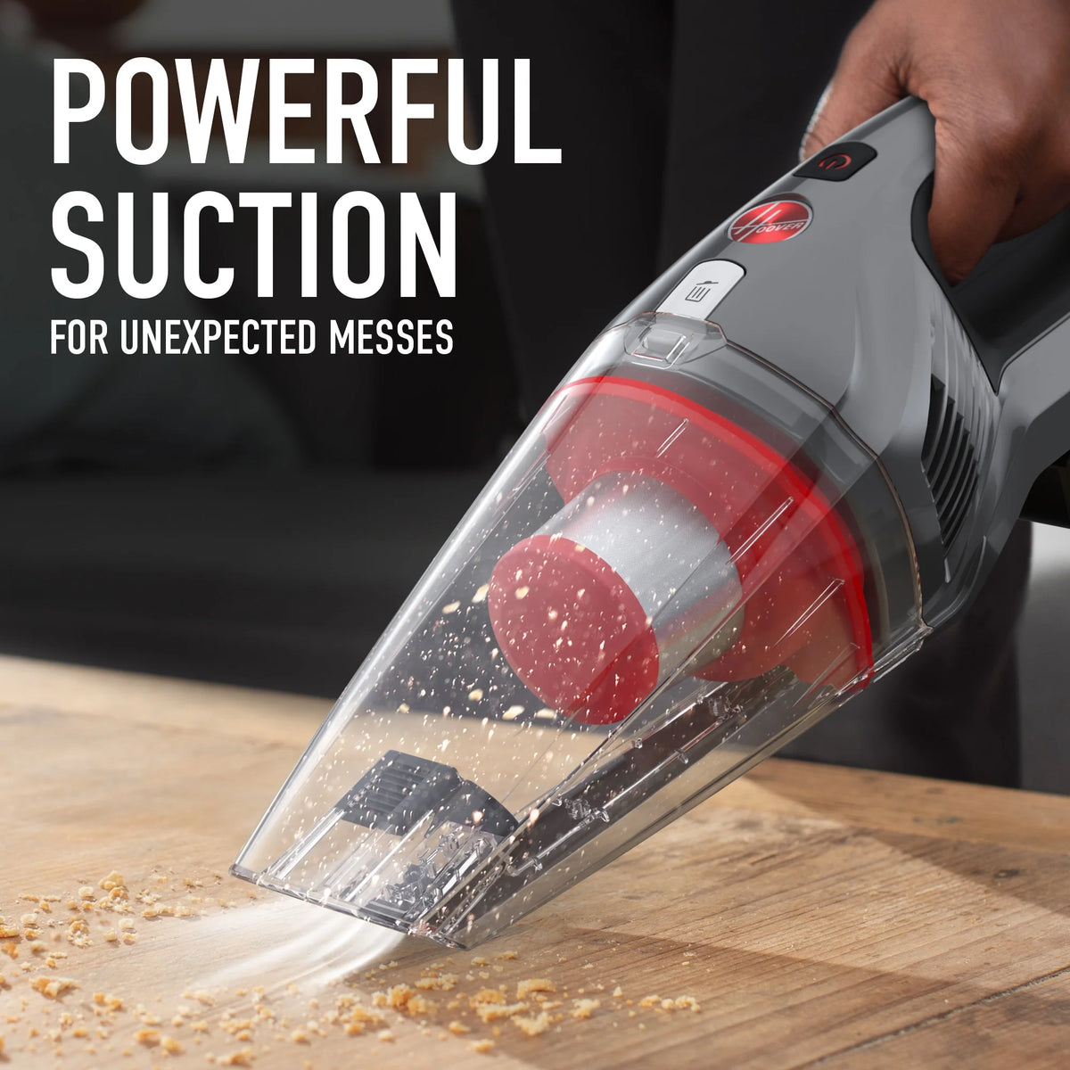 Hoover ONEPWR Evolve Pet Elite & ONEPWR Hand Vac, Upright Vacuum and Hand Vacuum Bundle, Pet Friendly, Powerful Suction, for Multi-Surfaces, BH53810V, Gray