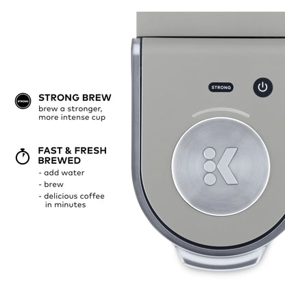 Keurig K-Mini Plus Single Serve K-Cup Pod Coffee Maker, Dusty Rose