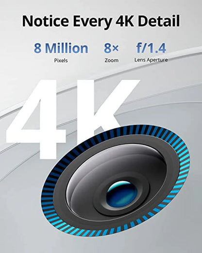Eufy eufyCam 3 S330 Outdoor 4K Network Camera, Color, White