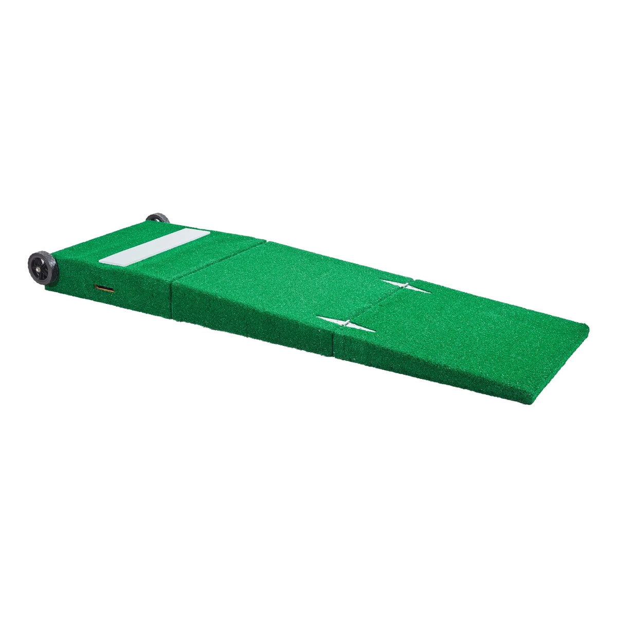 KFFKFF Portable Pitching Hill, Baseball Training Gear, 90 in Indoor/Outdoor Practice Equipment, Softball Assistance Tools with Durable Turf, Pitching Plate, Transport Handles