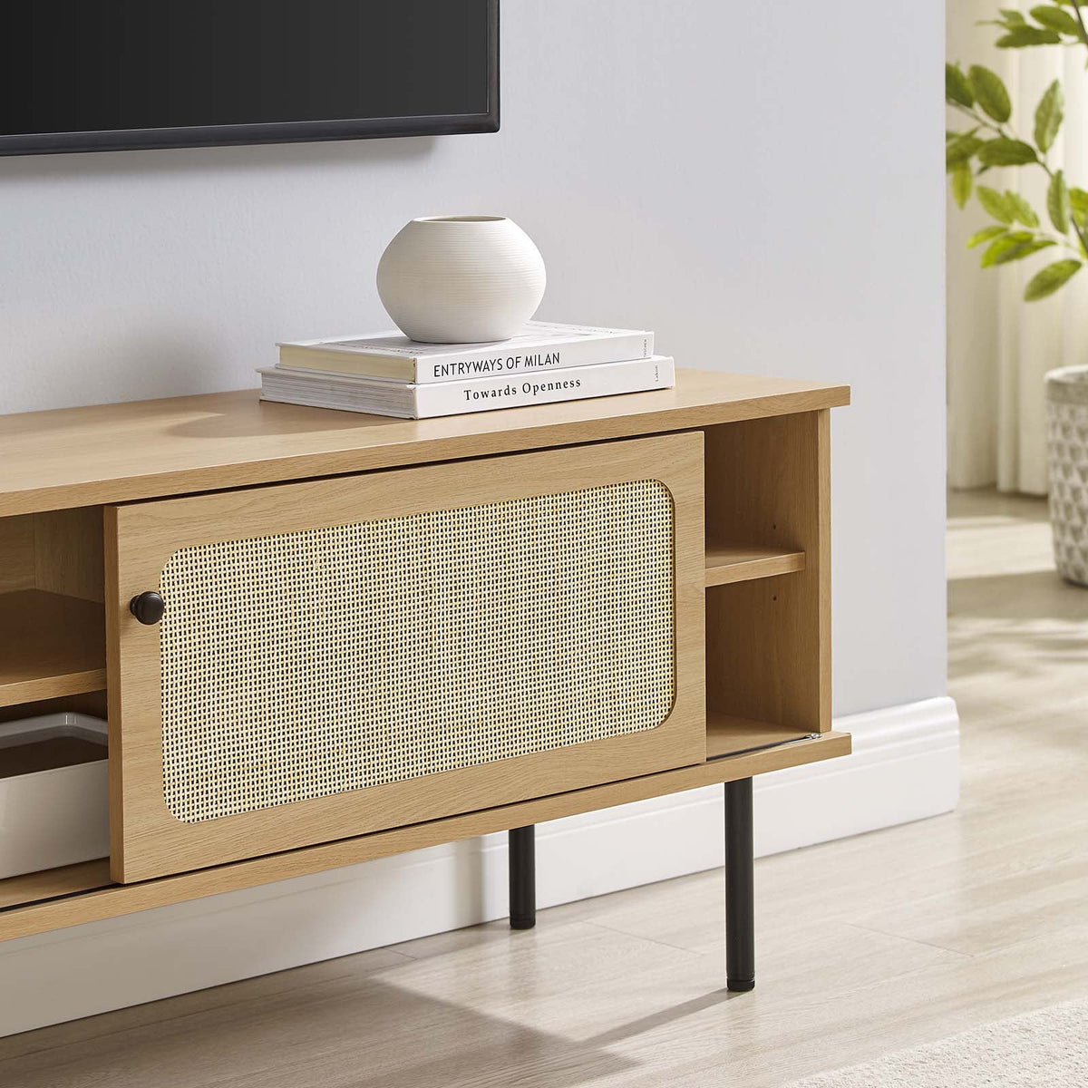Modway Cambria 47" TV Stand in Oak