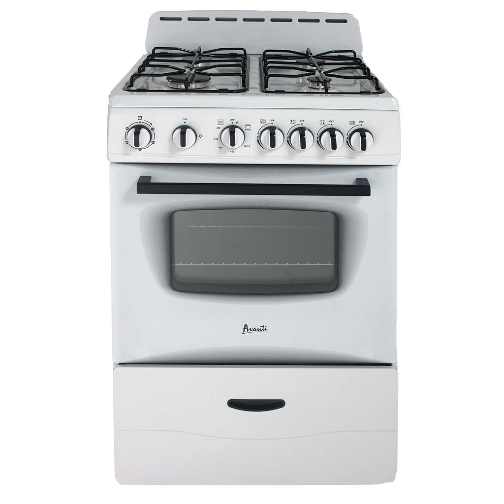 AVANTI GR2414CW 24" free standing gas range