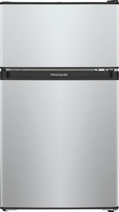 Frigidaire Compact Refrigerator, Stainless Steel, 3.1 cu ft