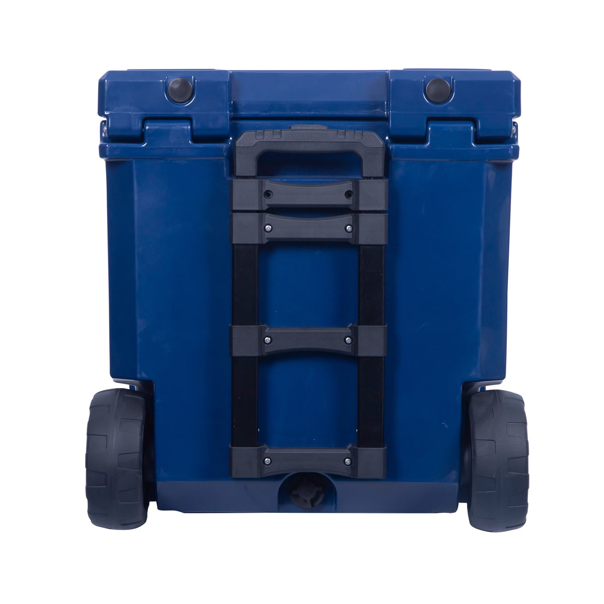 Camp-Zero 50 - 52 Qt. Premium Chest Cooler with Easy-Roll Wheels Navy Blue