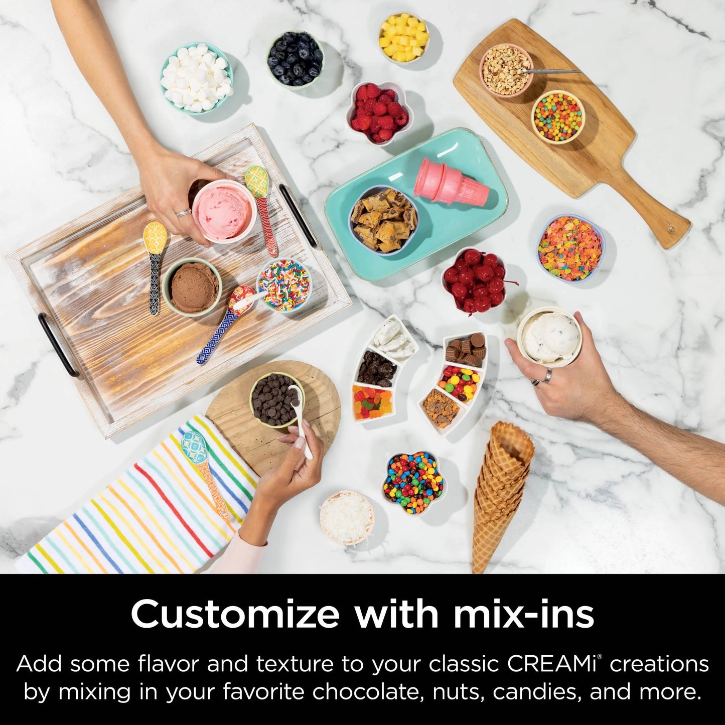 Ninja Swirl? by CREAMi? Soft Serve and Ice Cream Maker, 13 One-Touch Programs, NC701