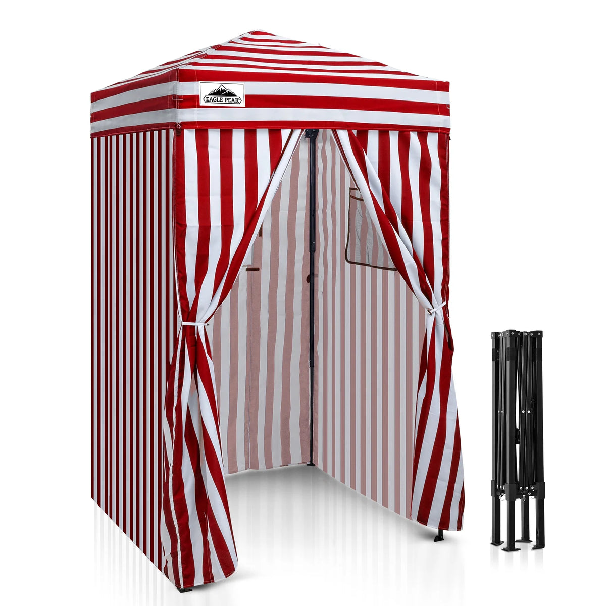EAGLE PEAK Flex Ultra Compact 4 ft x 4 ft Pop-up Changing Room Canopy, Portable Privacy Cabana