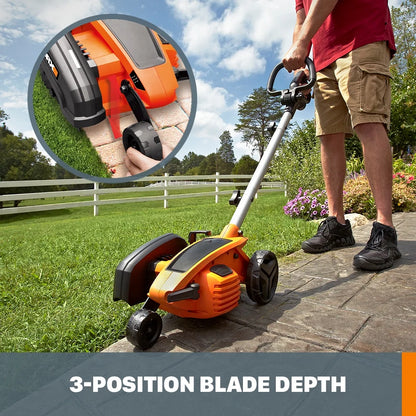 Worx WG896 12 Amp 7.5" Electric Lawn Edger & Trencher