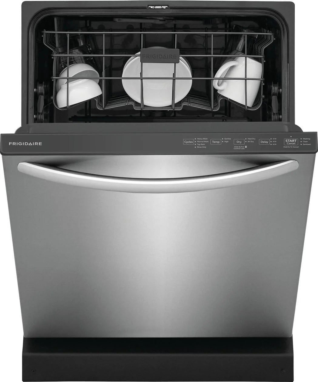 Frigidaire FDPH4316AS 24" Dishwasher, Energy Star Certified, Top Control, Stainless Steel