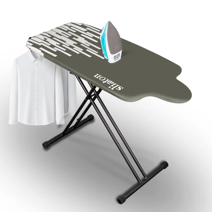 KDJ HOME Slieton Extra Large Ironing Board with Hang Rail, 20-Inch Wide