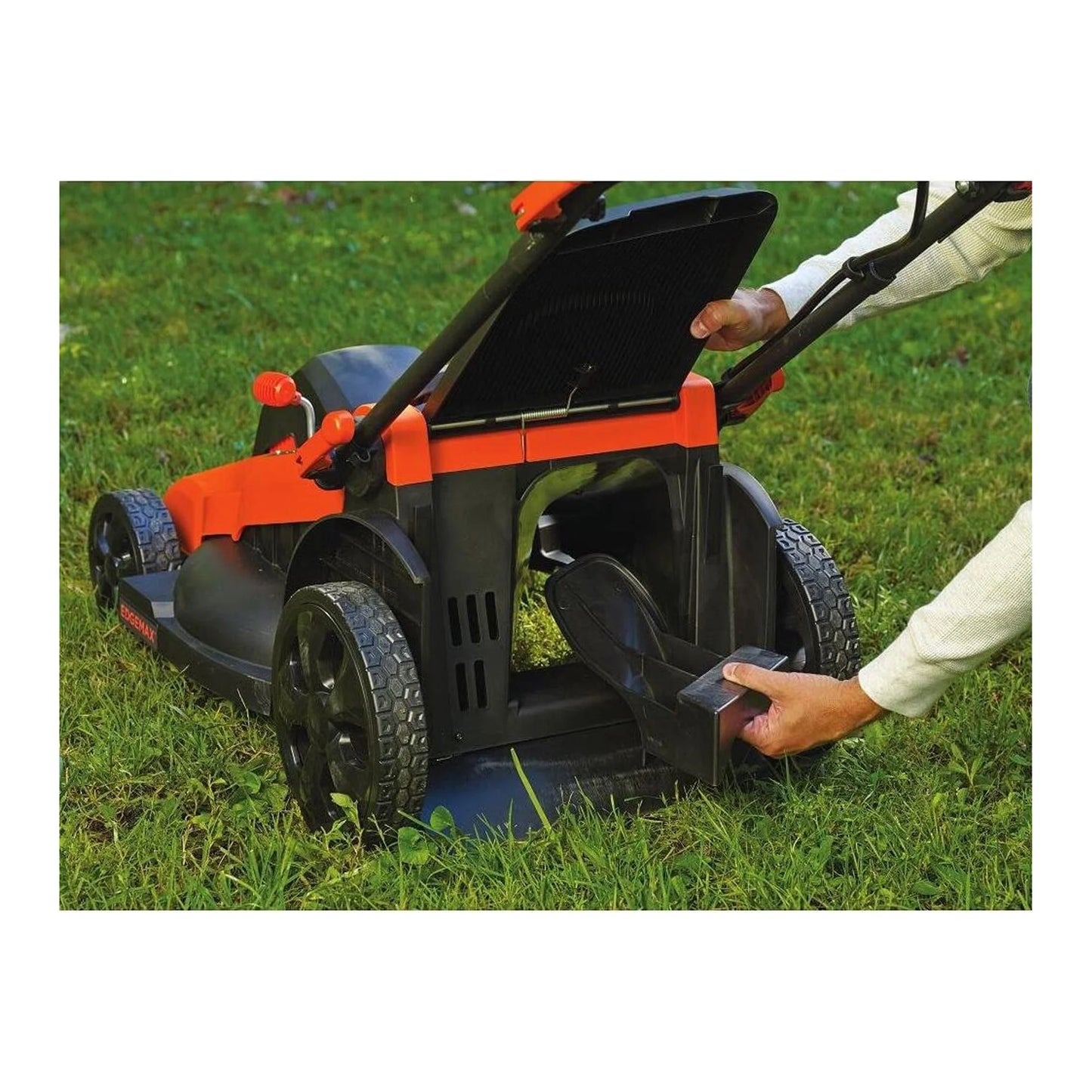 BLACK+DECKER 40V MAX* Cordless Lawn Mower with Battery and Charger Included, (CM2043C)