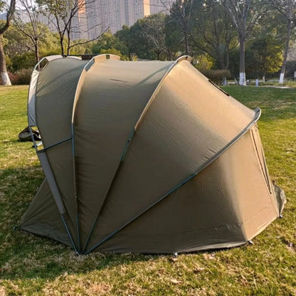 Latourreg Outdoor Camping Recreational Green Carp Fishing Tent For 1-2 Persons