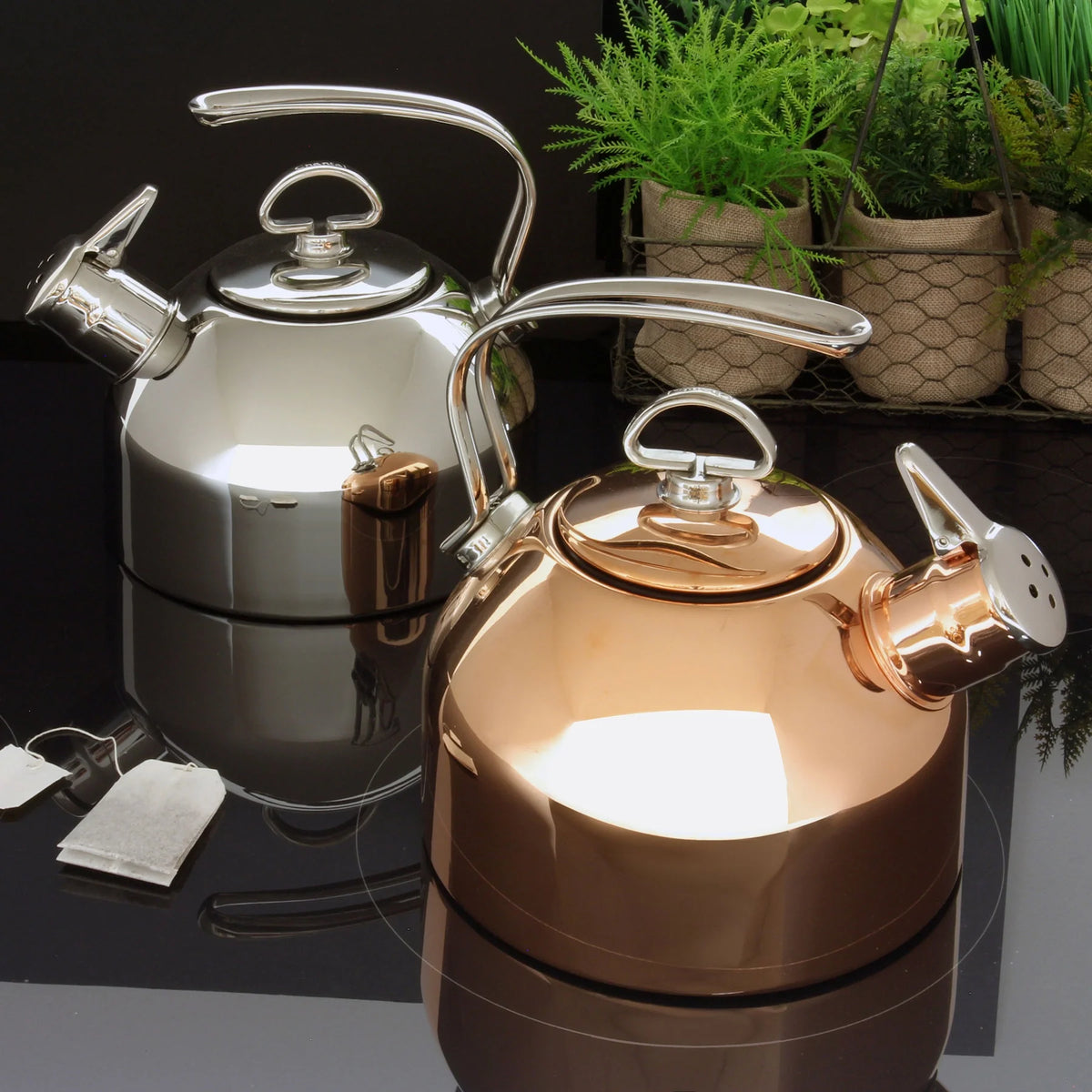 Chantal Stainless Steel Classic Teakettle, 1.8 Quart
