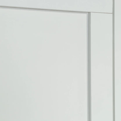 Sauder Two-Door Storage Cabinet, White Finish