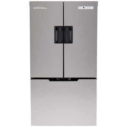 NORCOLD INC N20DCSS Polar Elite N20DC Stainless Steel DC Compressor RV Refrigerator with French Doors - 20 cu. ft.