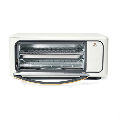 Beautiful Infrared Air Fryer Toaster Oven, 9-Slice, 1800 W, White Icing by Drew Barrymore