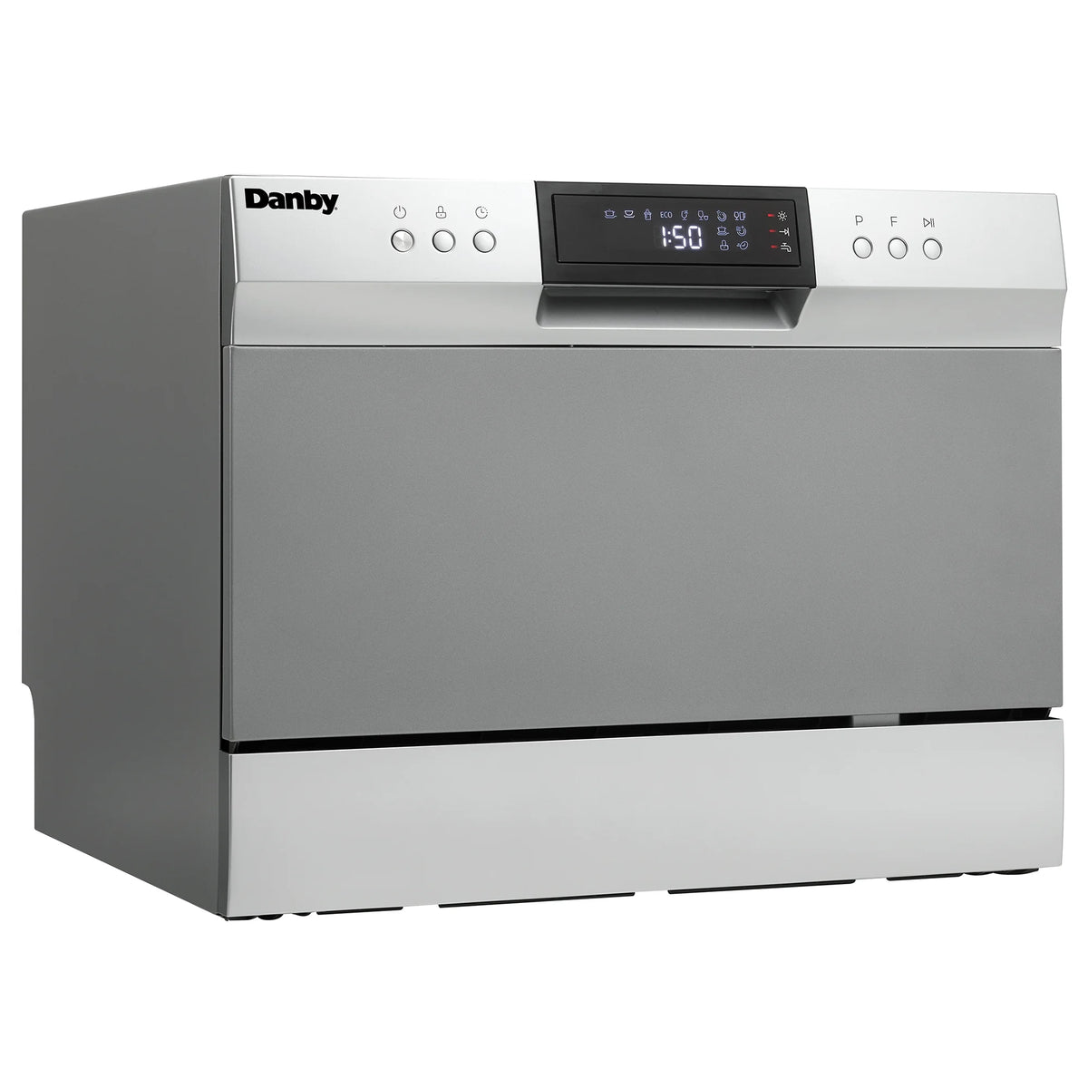 Danby 6 Place Setting Countertop Dishwasher in White (DDW621WDB)
