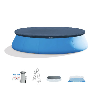 INTEX Easy Set 15ft x 48in Inflatable Pool Set - Filter Pump & Accessories