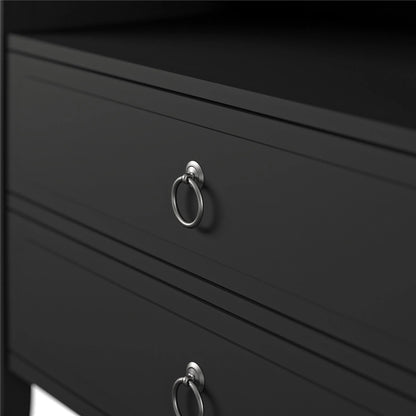 Her Majesty 2 Drawer Nightstand, Mustard Yellow