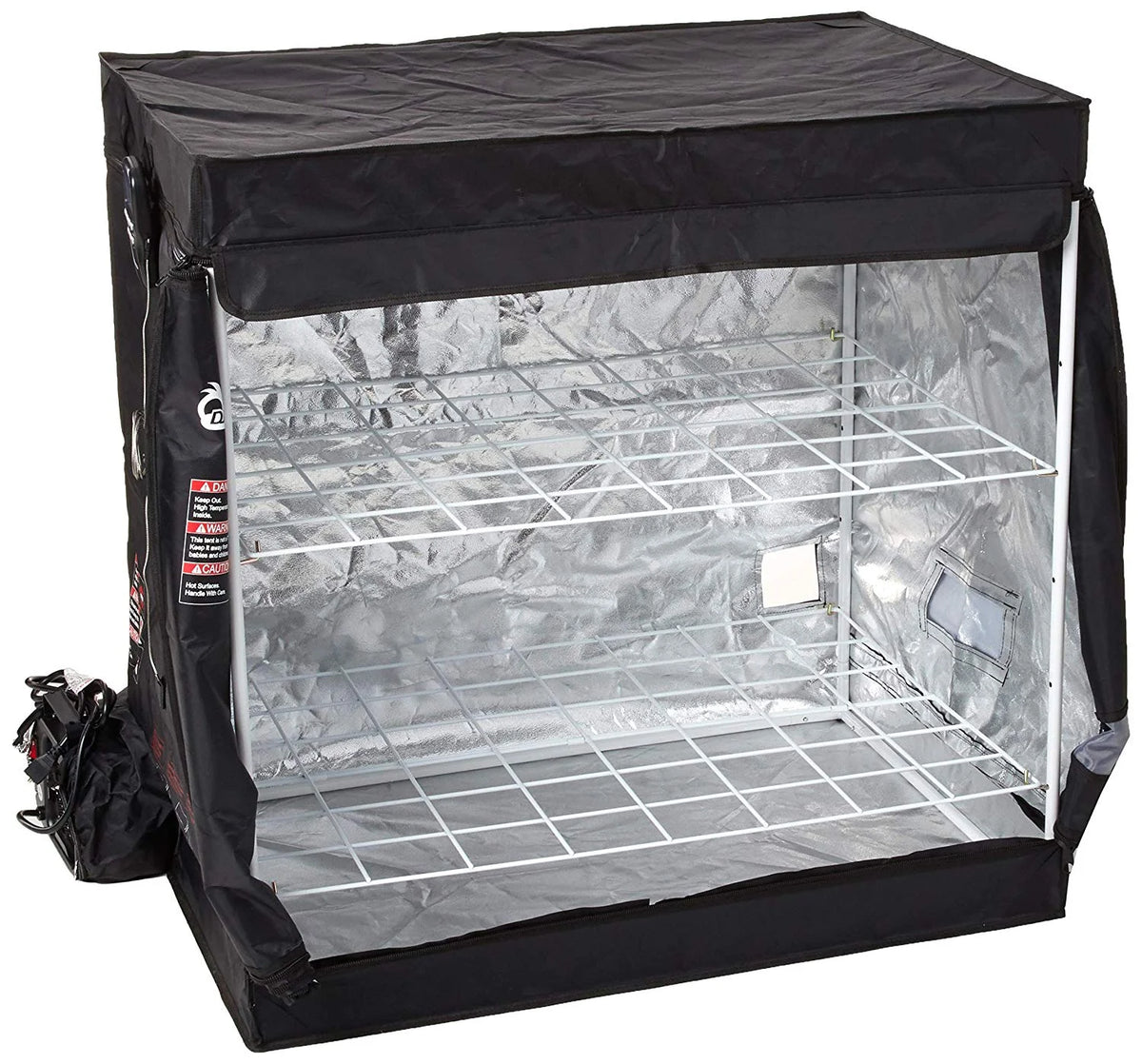 Dr. Infrared Heater Portable Bedbug Heater, 2-Tier, 18 Cubic Ft., with Thermometer & Timer