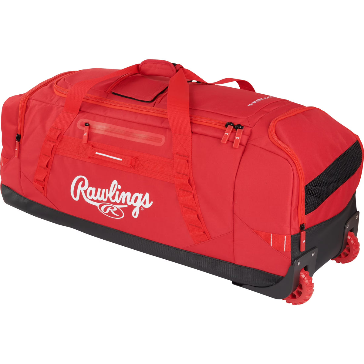 Rawlings Yadi2 Wheeled Equipment Bag | Catchers Gear & Equipment | Black