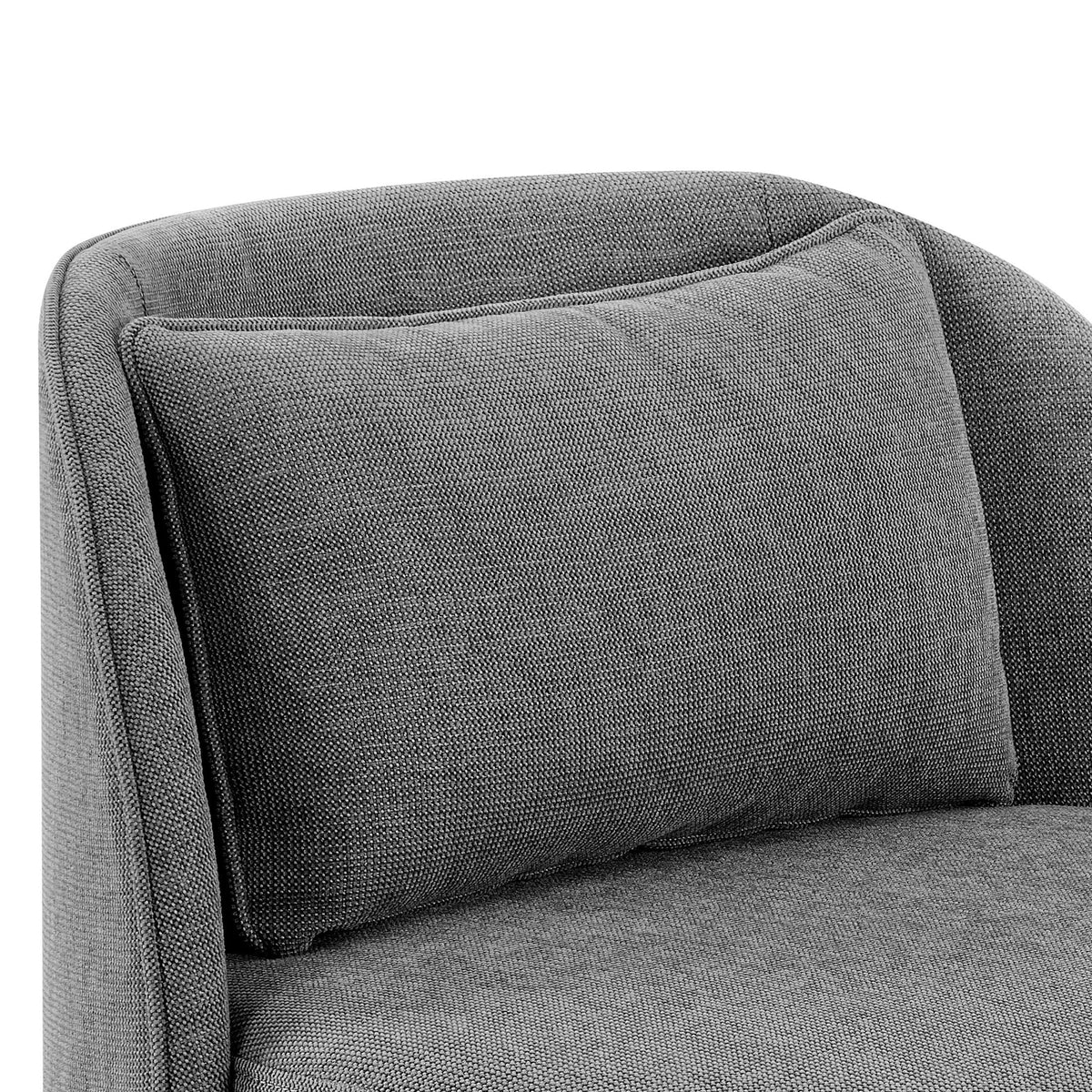 Better Homes & Gardens Juliet Modern Arch Swivel Accent Chair, Cream Boucle