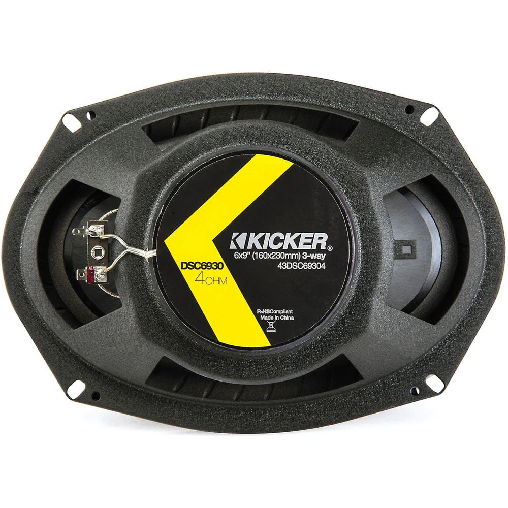 Kicker DSC6930 DS Series 6x9" 4-Ohm 3-Way Speaker