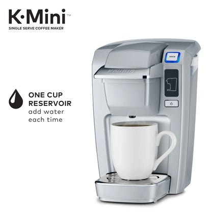 Keurig K-Mini K15 Single-Serve K-Cup Pod Coffee Maker, Chili Red