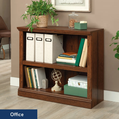 Sauder Select 2 Shelf Bookcase, Washington Cherry Finish