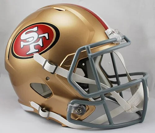 Riddell San Francisco 49ers Revolution Speed Full-Size Replica Football Helmet
