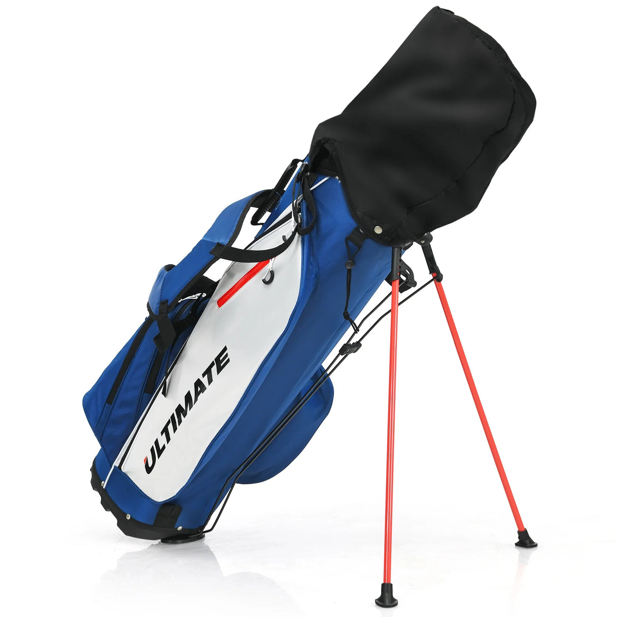 Costway Men's Complete Golf Clubs Package Set 10 Pieces Includes Alloy Driver