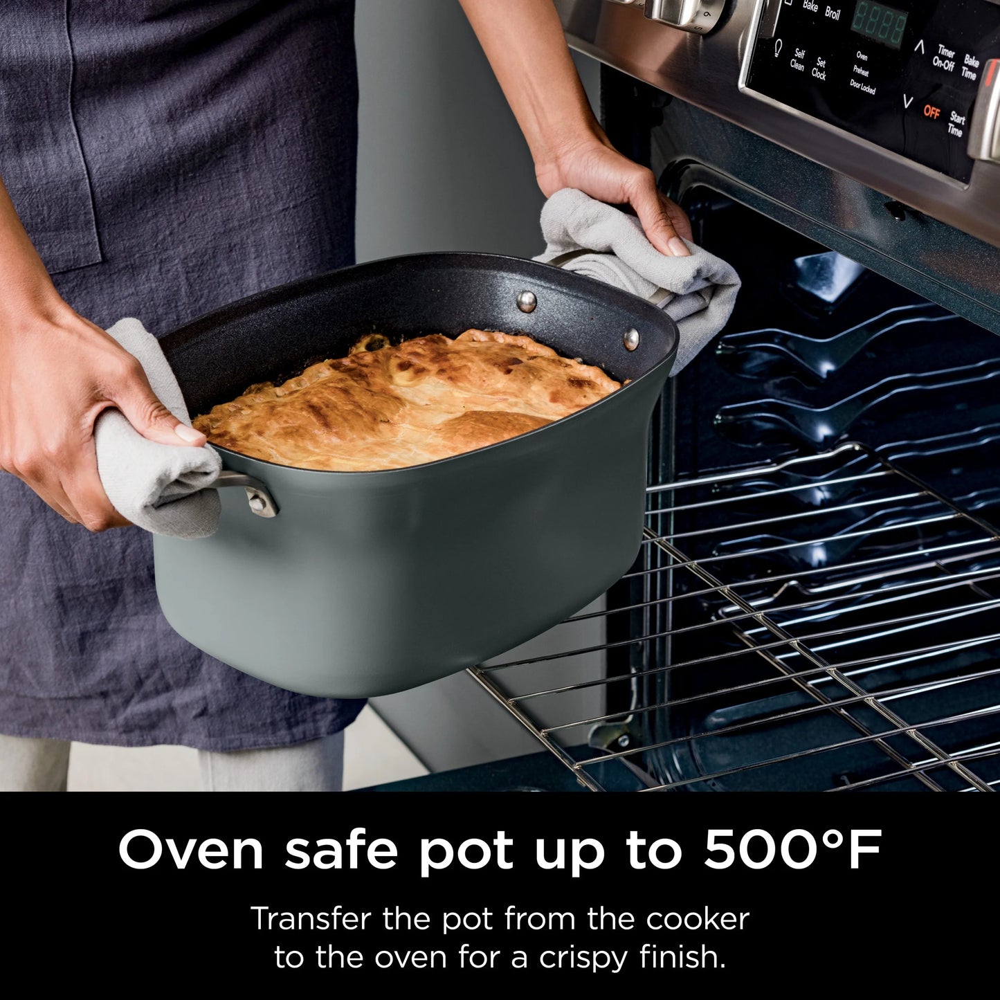 Ninja Foodi 8.5 Qt PossibleCooker PRO,Gray, MC1001