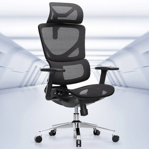 Ergonomic Mesh Home Office Chair, High Back with Lumbar Support-Seat Depth Adjustable Computer Task Chair with Wire Control, 350lb weight capacity