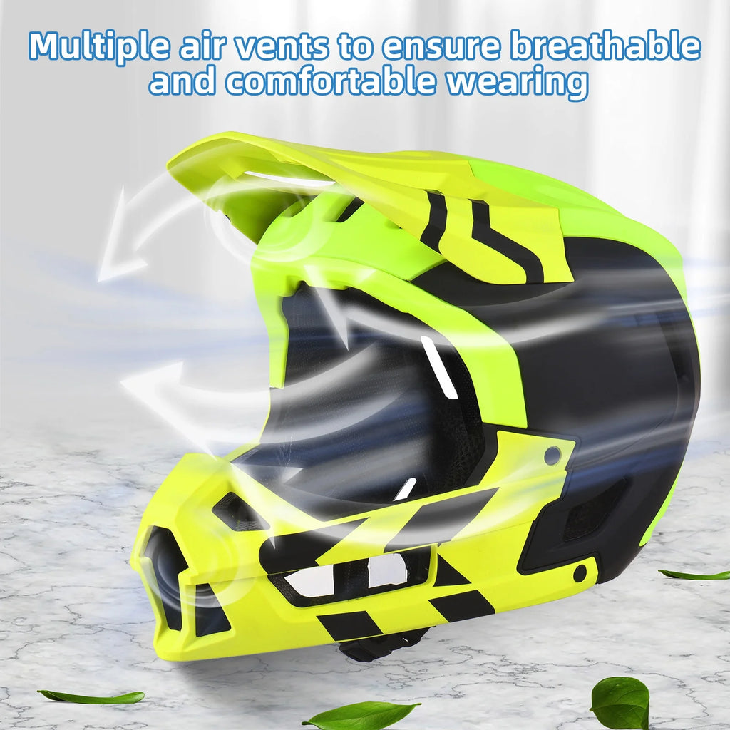 Mountain Full Face Mountain Bike Helmet Ventilation Lightweight Helmet