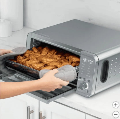 New Ninja Flip 10-in-1 Toaster Oven & Air Fryer with Added Broil Rack