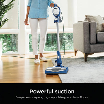 Shark Rocket Ultra-Light Corded Stick Vacuum Cleaner, Blue �C Lightweight, Bagless, for Carpet & Hard Floors
