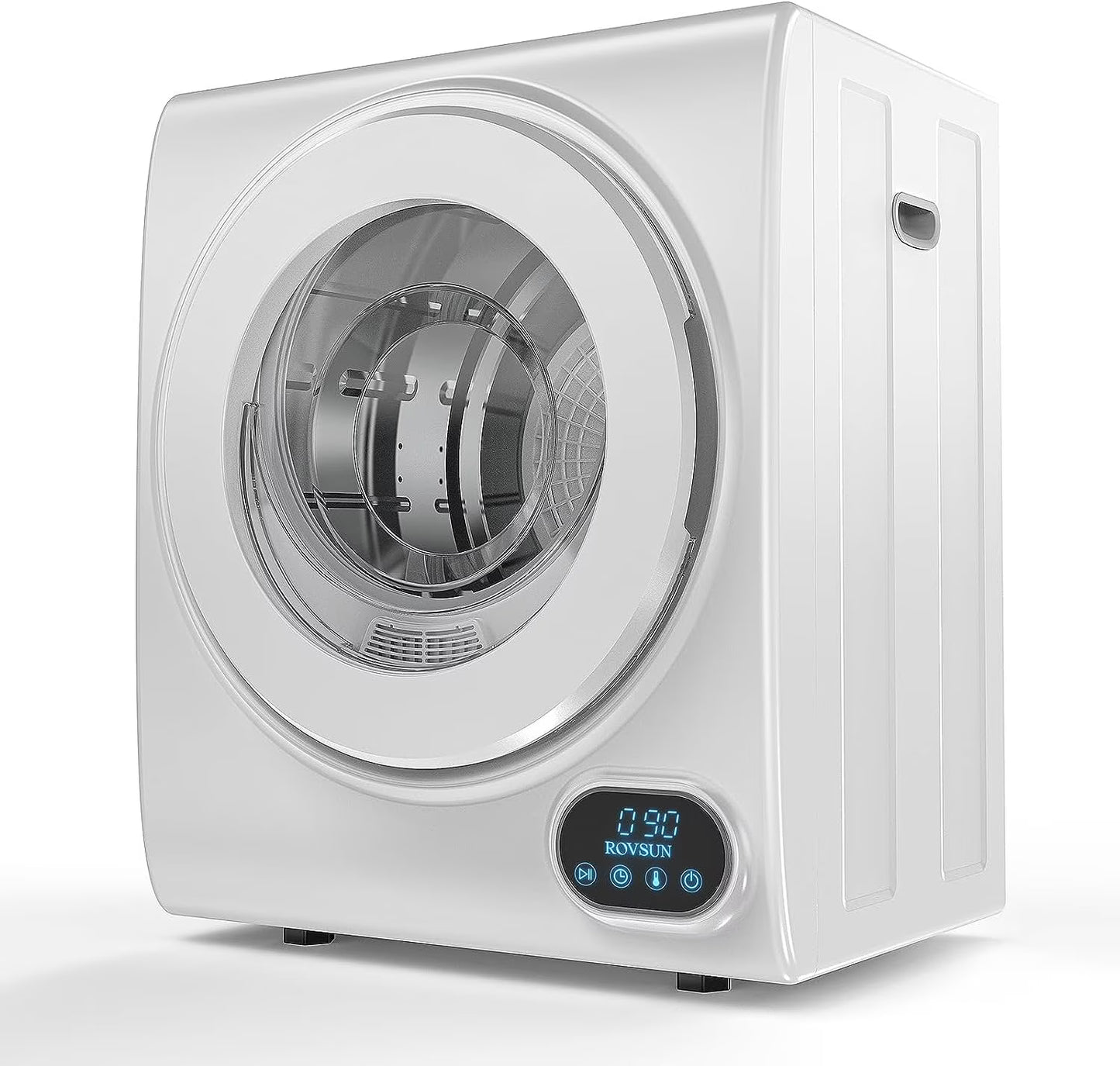 VINGLI Portable Clothes Dryer 10 lbs 110V White Electric Dryer Tumble