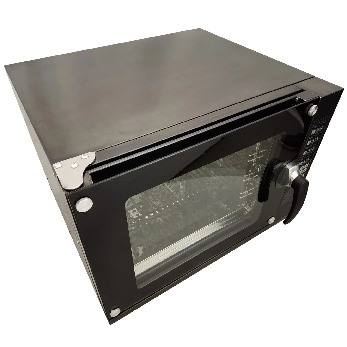 60L Commercial Countertop Convection Spray Oven 4 Racks Hot Air Circulation Electric Oven 220V