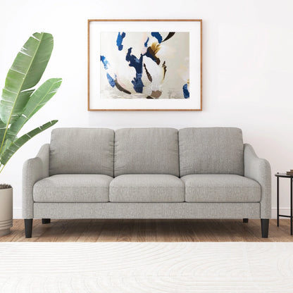 Mainstays Westley Swoop Arm Sofa, Burnt Orange