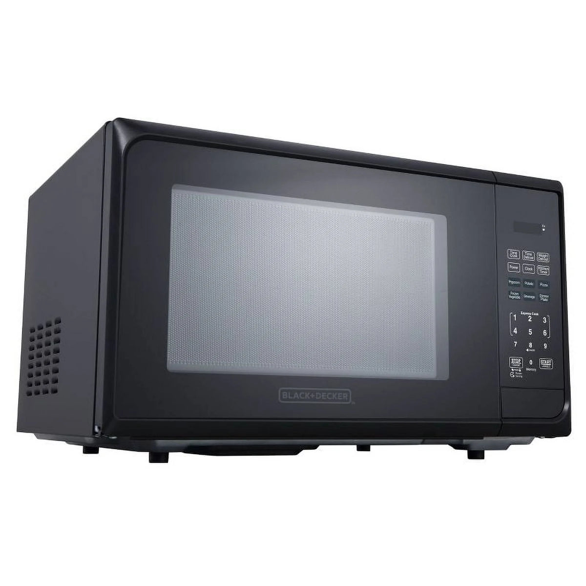 BLACK+DECKER 1.1 Cu. Ft. Microwave Oven in Stainless Steel