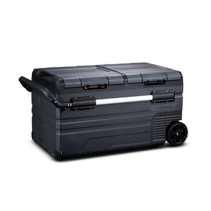 Newair 80 Qt. Portable 12v Electric Cooler with LG Compressor with Fridge and Freezer - NPR080GA00