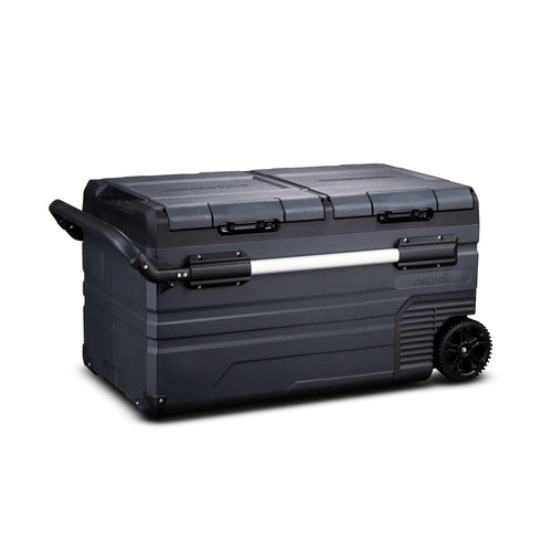 Newair 80 Qt. Portable 12v Electric Cooler with LG Compressor with Fridge and Freezer - NPR080GA00