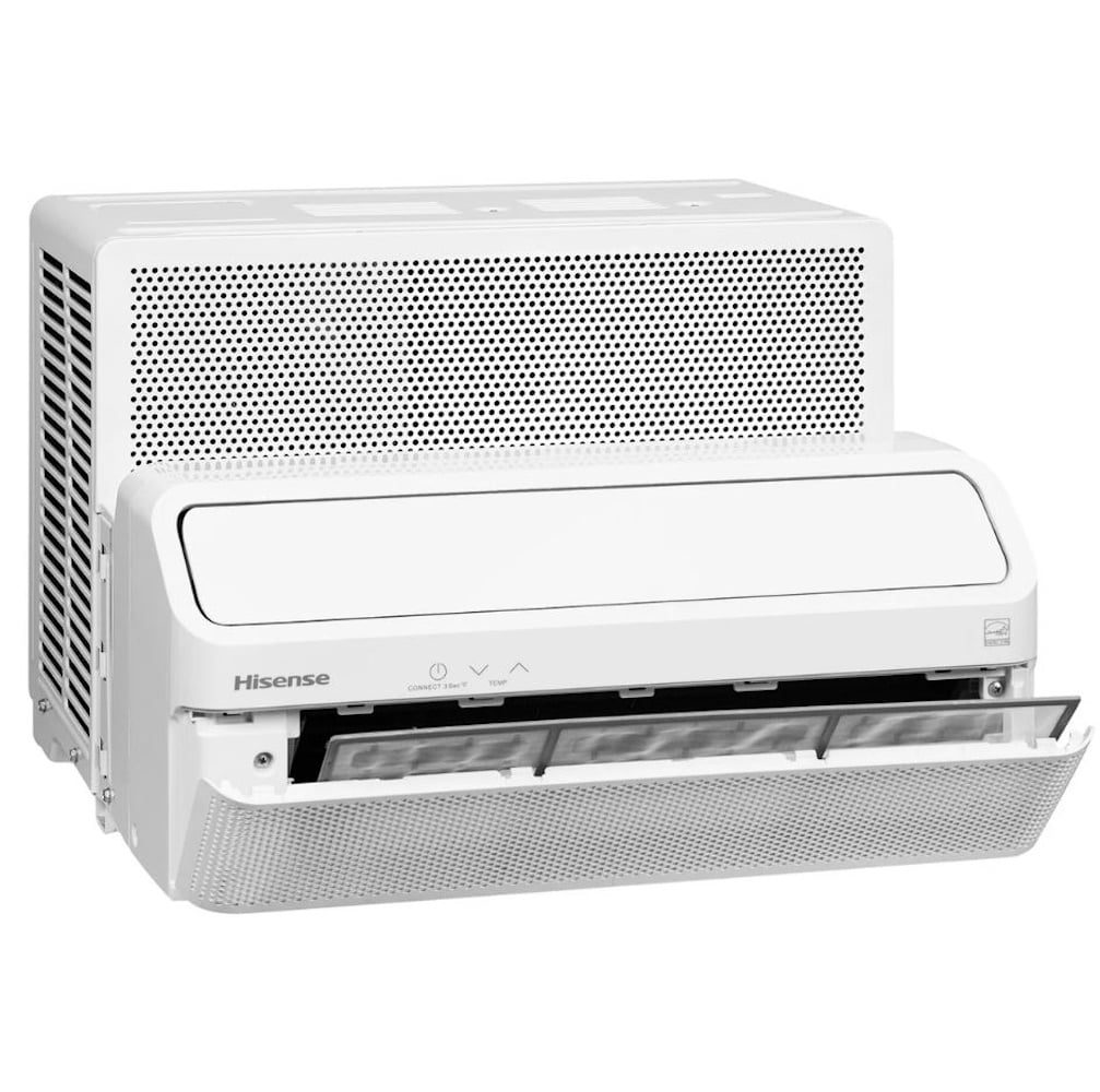 Restored Hisense HI67351 Hisense 8,000 BTU Smart Inverter Window Air Conditioner, Remote, Easy Install (Refurbished)
