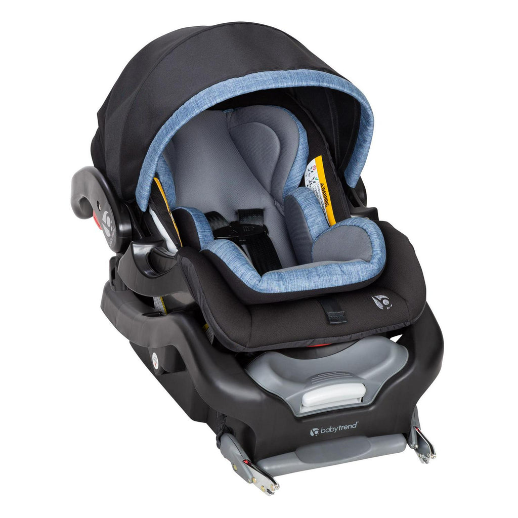 Baby Trend Secure Snap Tech™ 35.00 lbs Infant Car Seat. Blue Chambray