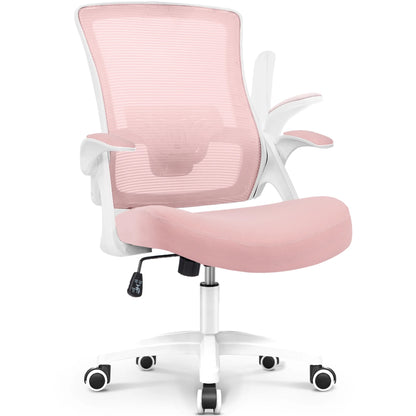 NEO CHAIR Ergonomic Office Chair, Adjustable High Back Mesh Desk Chair with Flip-up Arms, Black